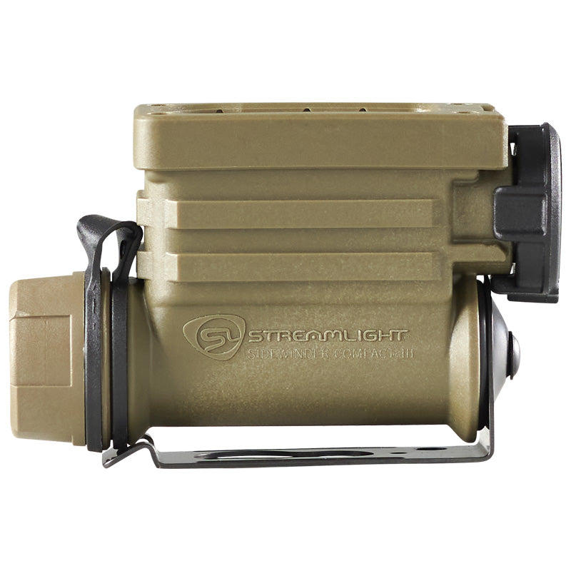 Streamlight Sidewinder Compact® III Hands-Free Light - Military, E-Mount side