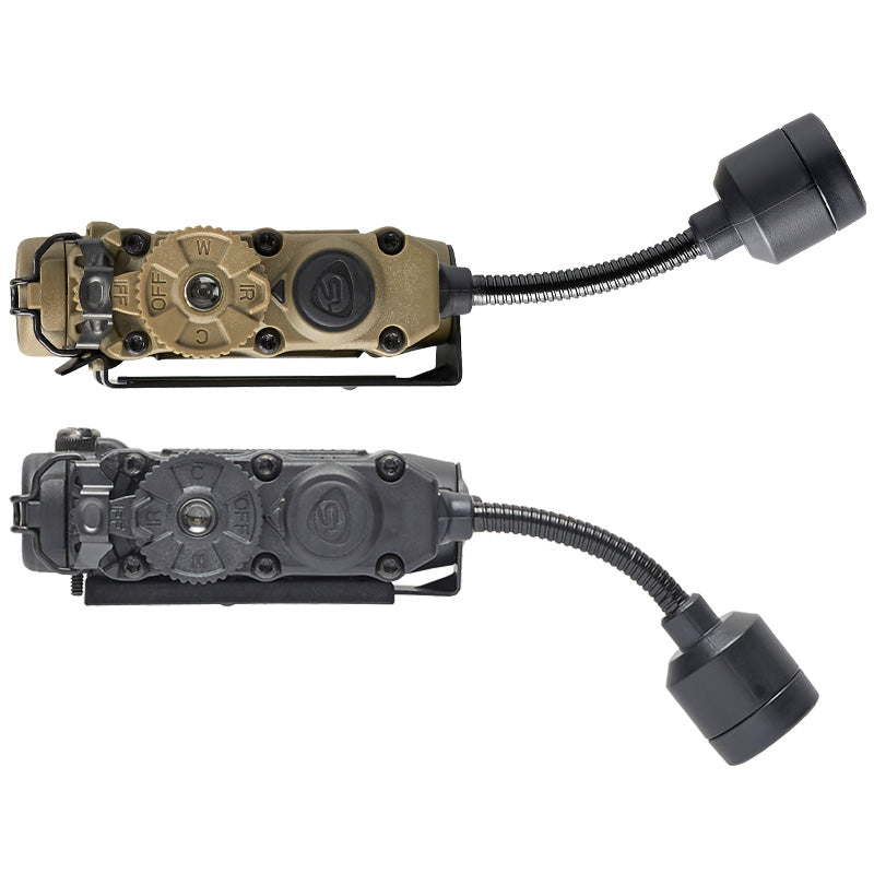 Streamlight Sidewinder Stalk® Helmet Light - ARC Rail model up view