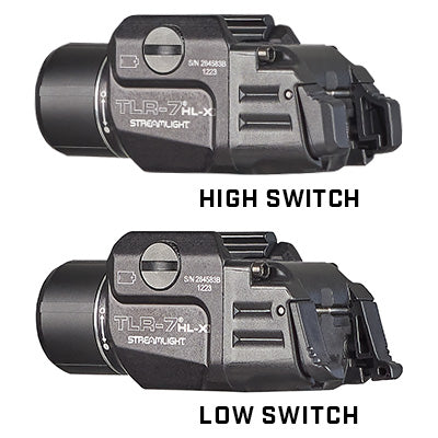 Streamlight TLR-7 HL-X Weapon Light high switch