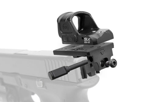 Strike Industries Scorpion G-SURF Universal MRDS Red Dot Sight Mount for Glock key mounted