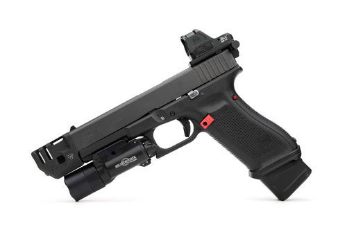 Strike Industries Scorpion G-SURF Universal MRDS Red Dot Sight Mount for Glock side view