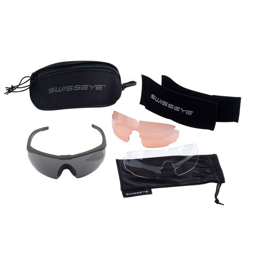 SwissEye Ballistic Glasses Blackhawk set