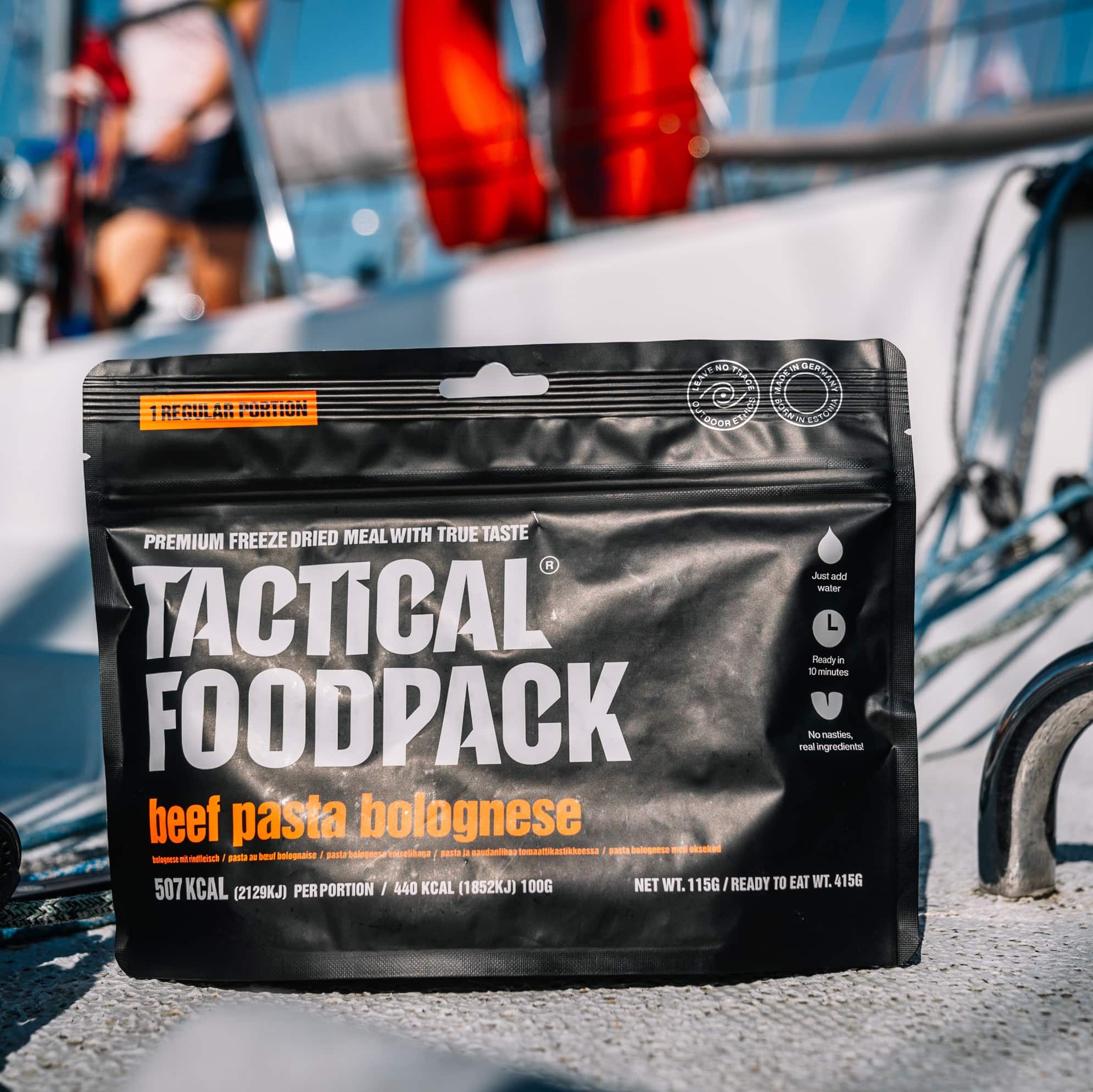 Tactical Foodpack Freeze-Dried Meal - Beef Pasta Bolognese ship