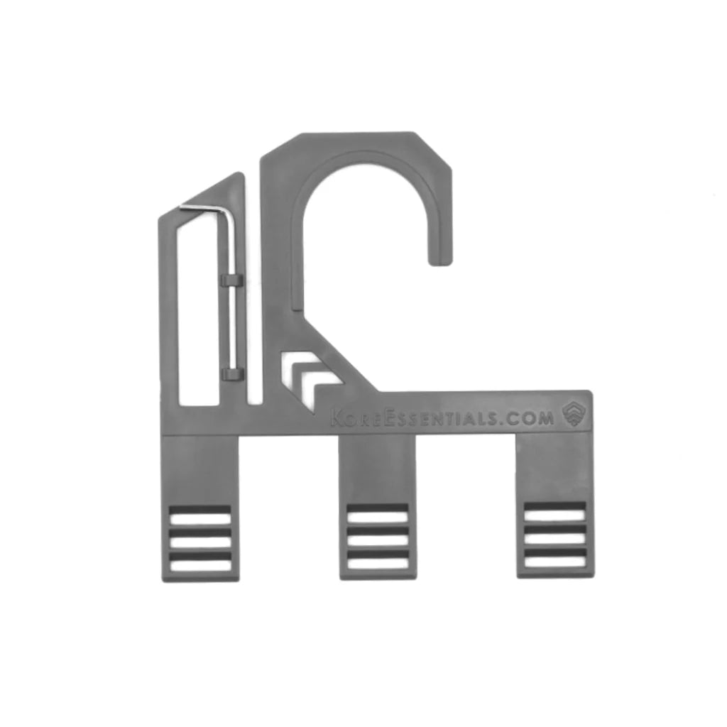 The Kore Belt Hanger with 3 belt slots