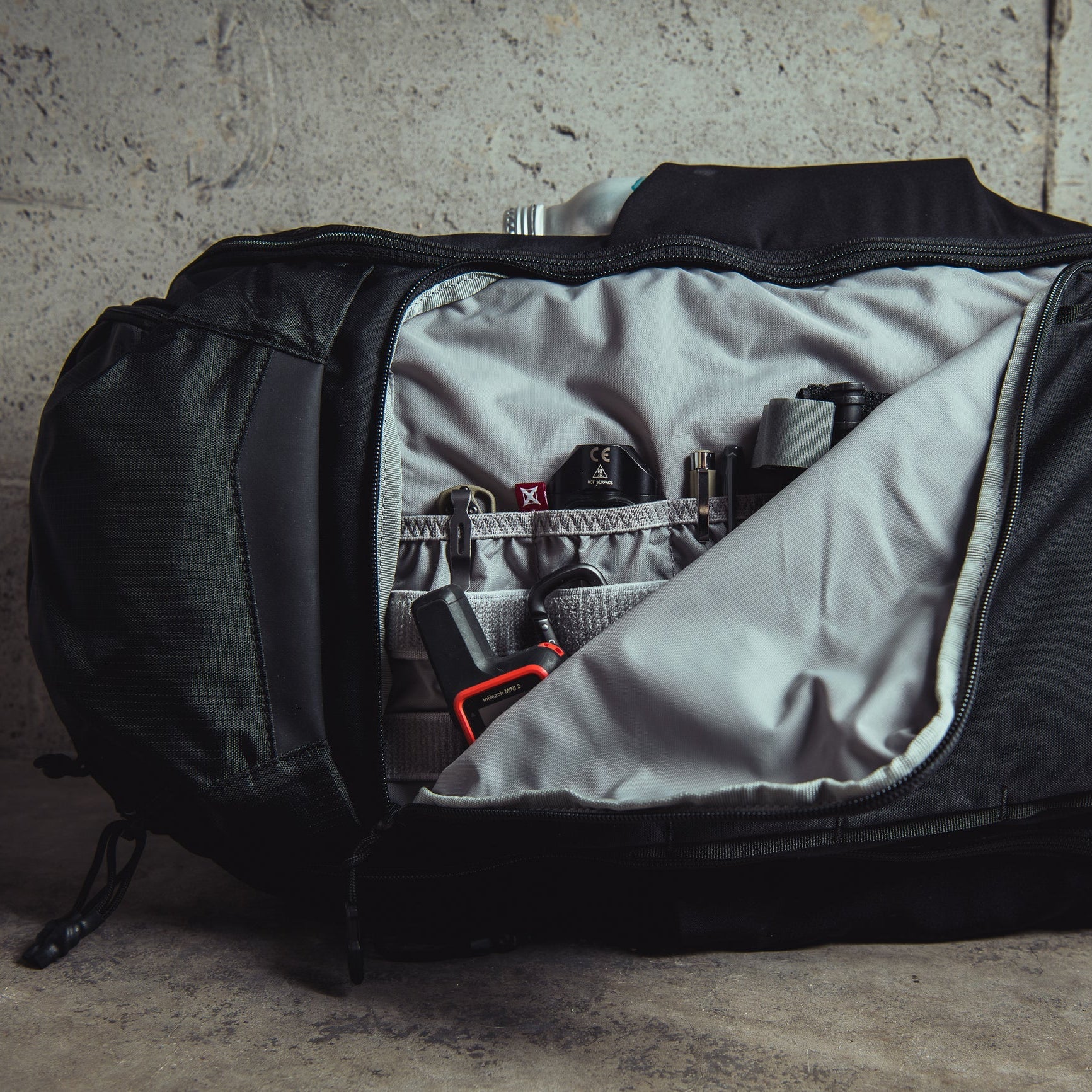 Vertx Gamut 32L Backpack front admin pocket