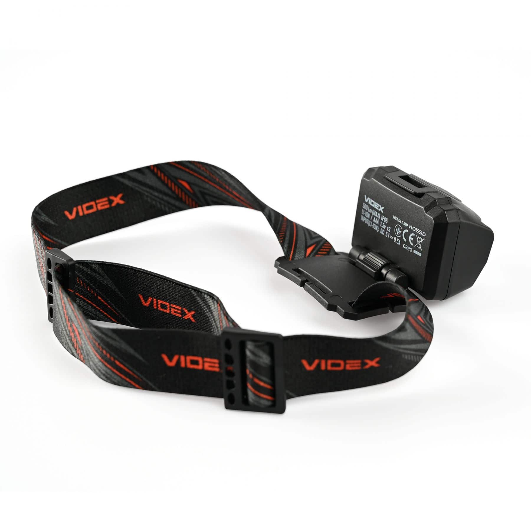 Videx H055D Headlamp - 500Lm back view