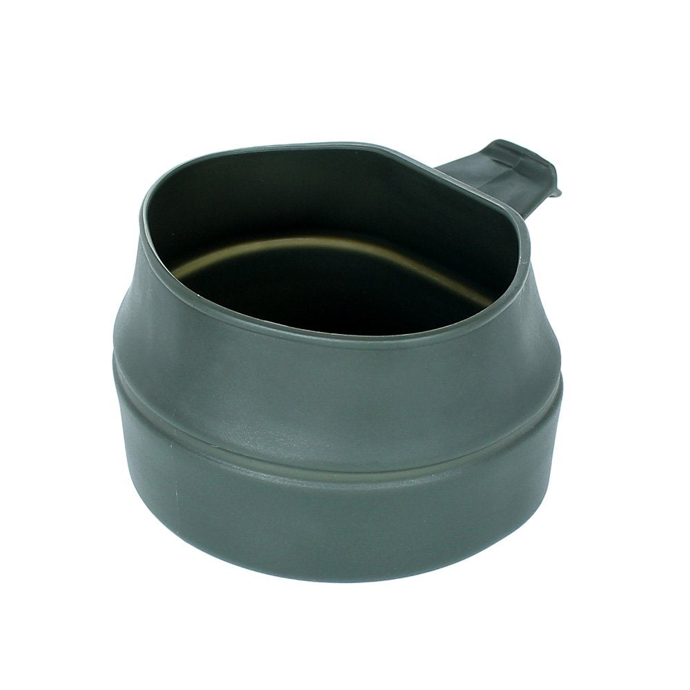 Wildo Fold-A-Cup in olive color
