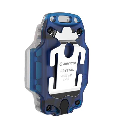 Armytek LED Pocket Flashlight Crystal WRB back view
