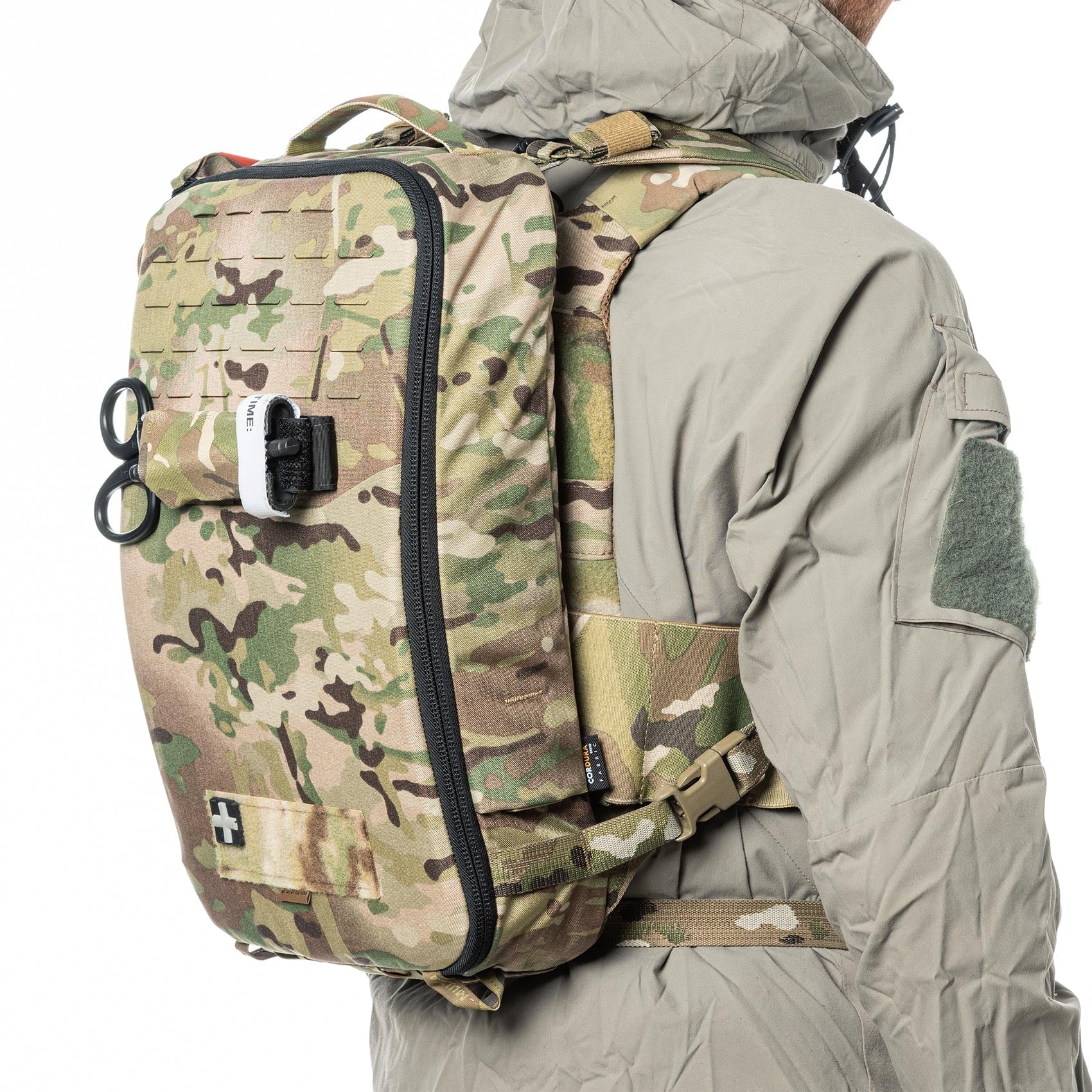 Blackfolium AURA 13 Backpack worn on back