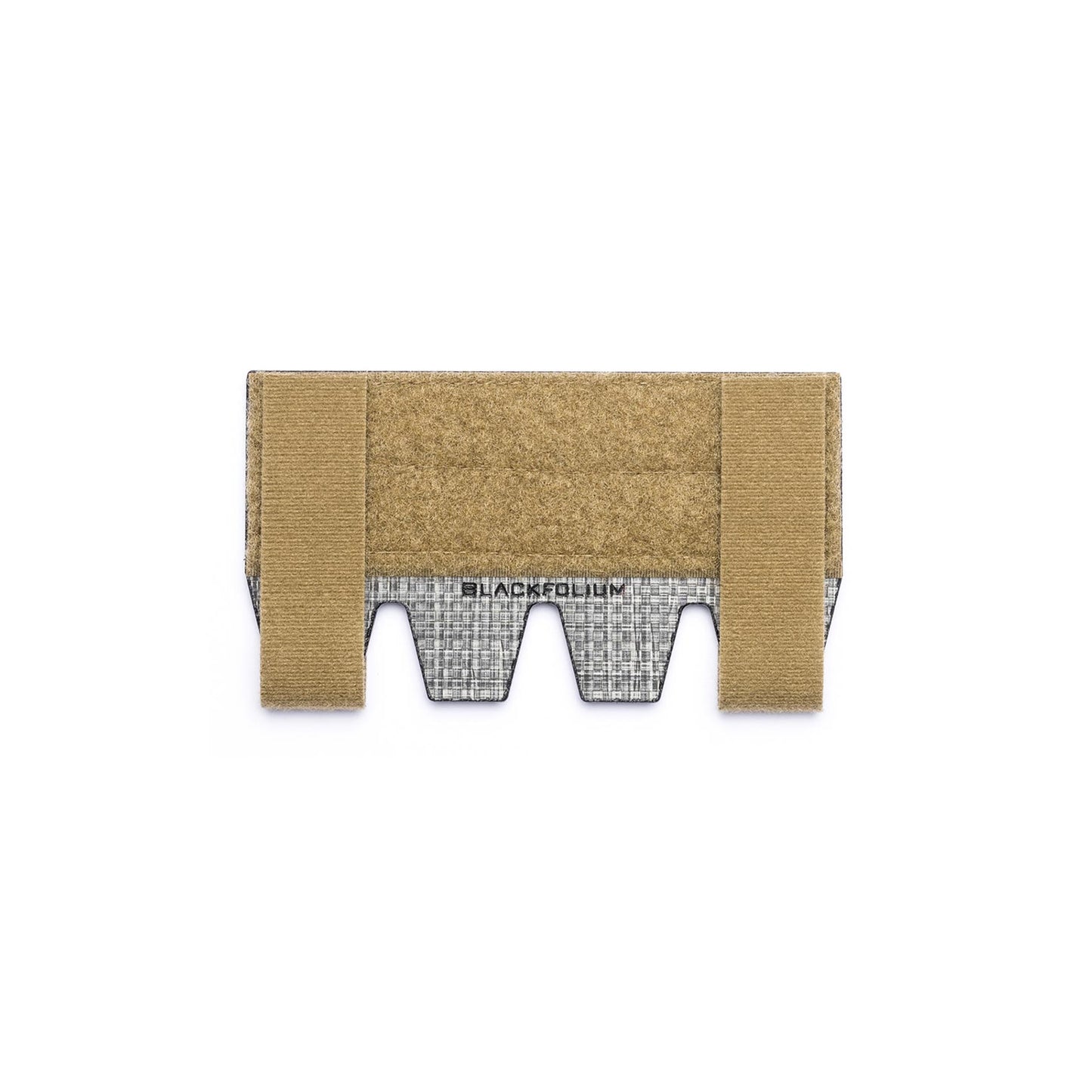 Blackfolium FORK Panel Horizontal hook and loop mounting panel