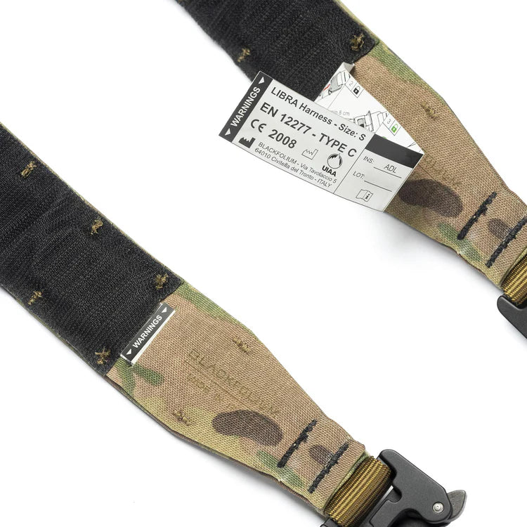 Blackfolium LIBRA Harness MOLLE attachment detail