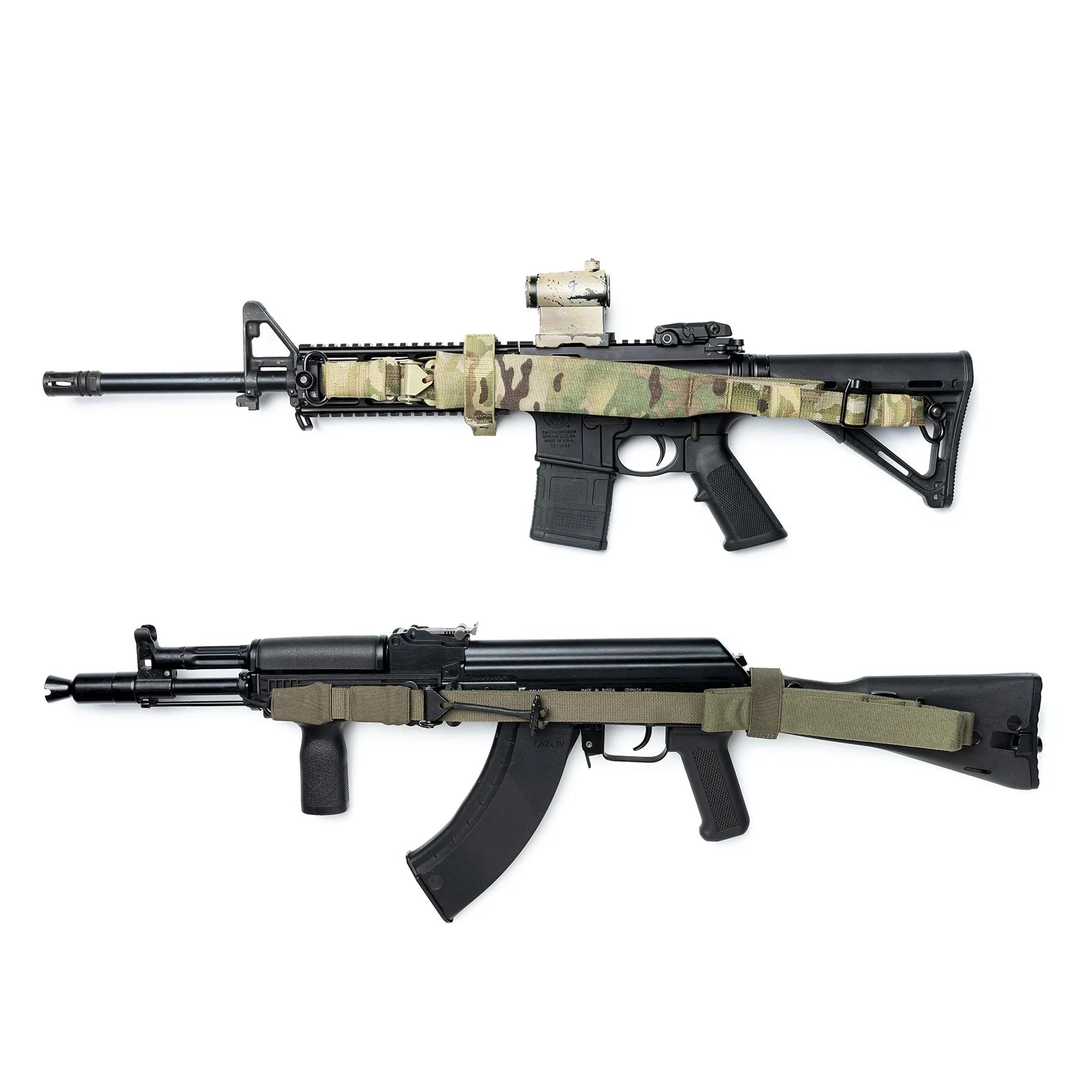 Blackfolium SLING Keeper securing folded rifle sling