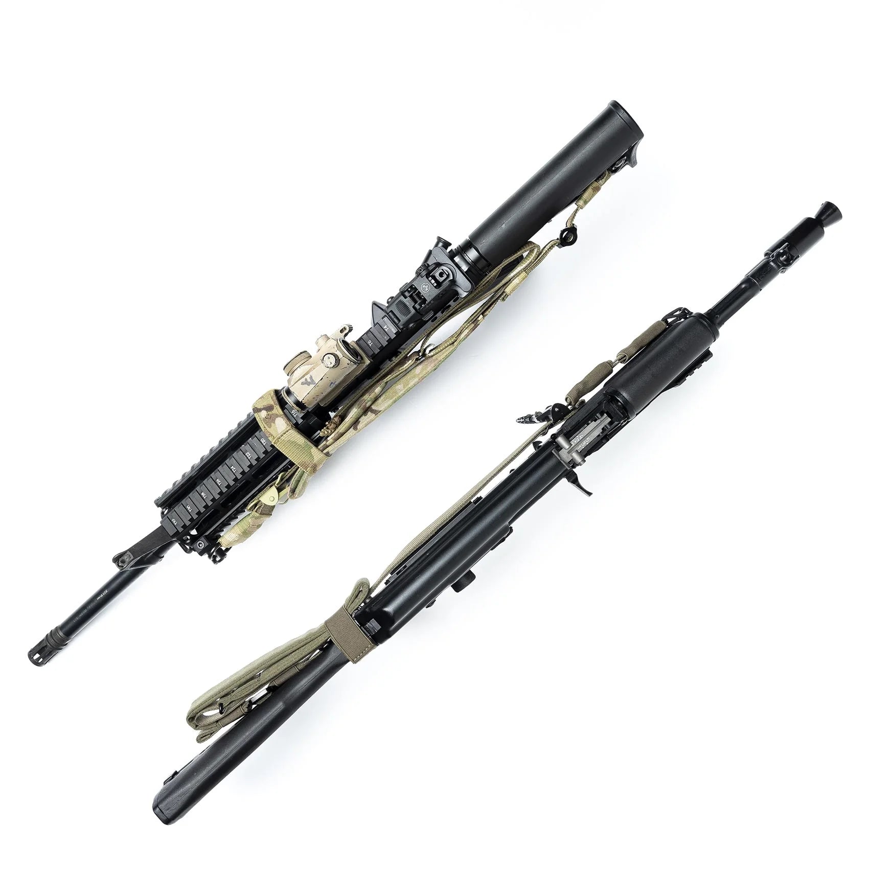 Blackfolium SLING Keeper tactical rifle setup