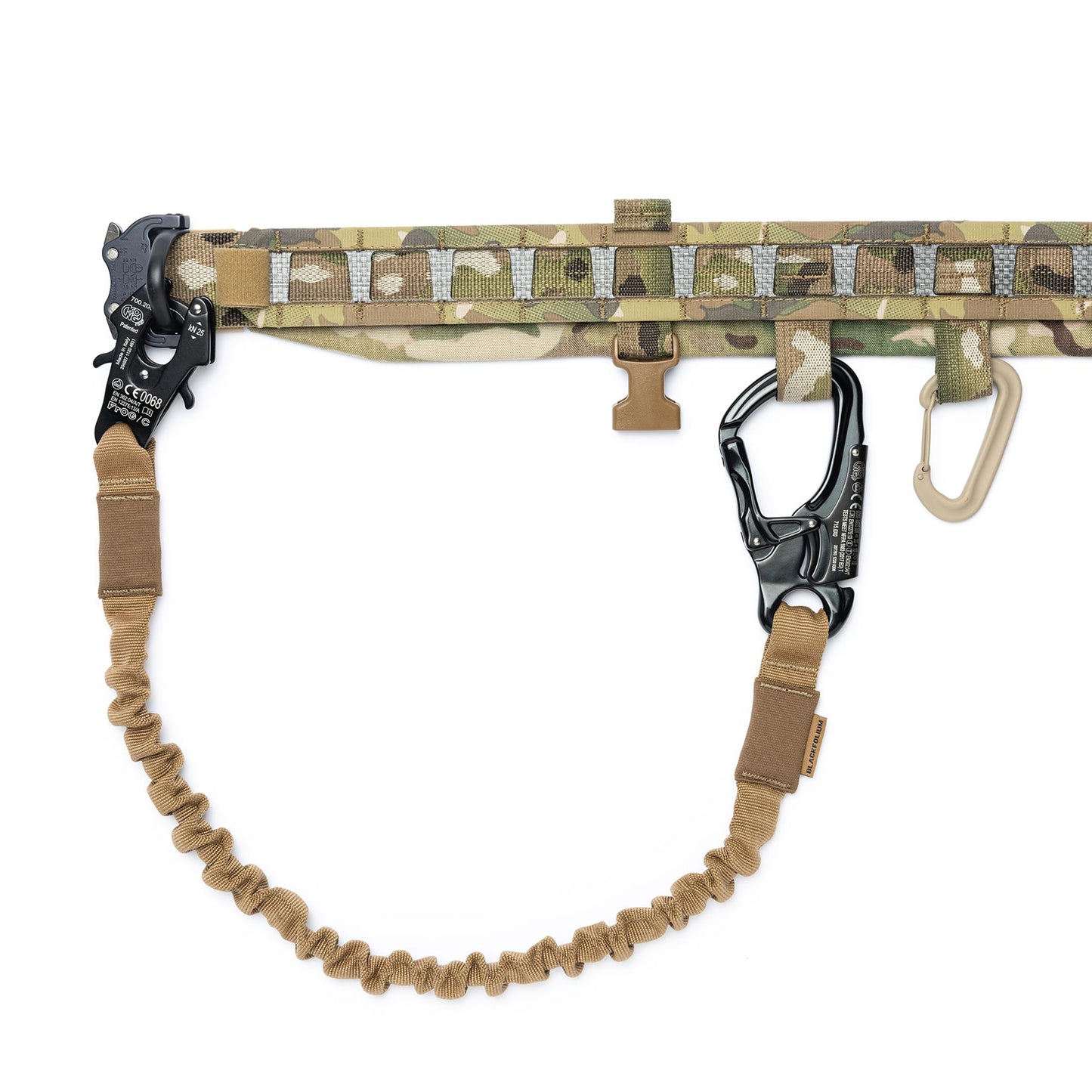 Blackfolium UTILITY Loop mounted on tactical belt