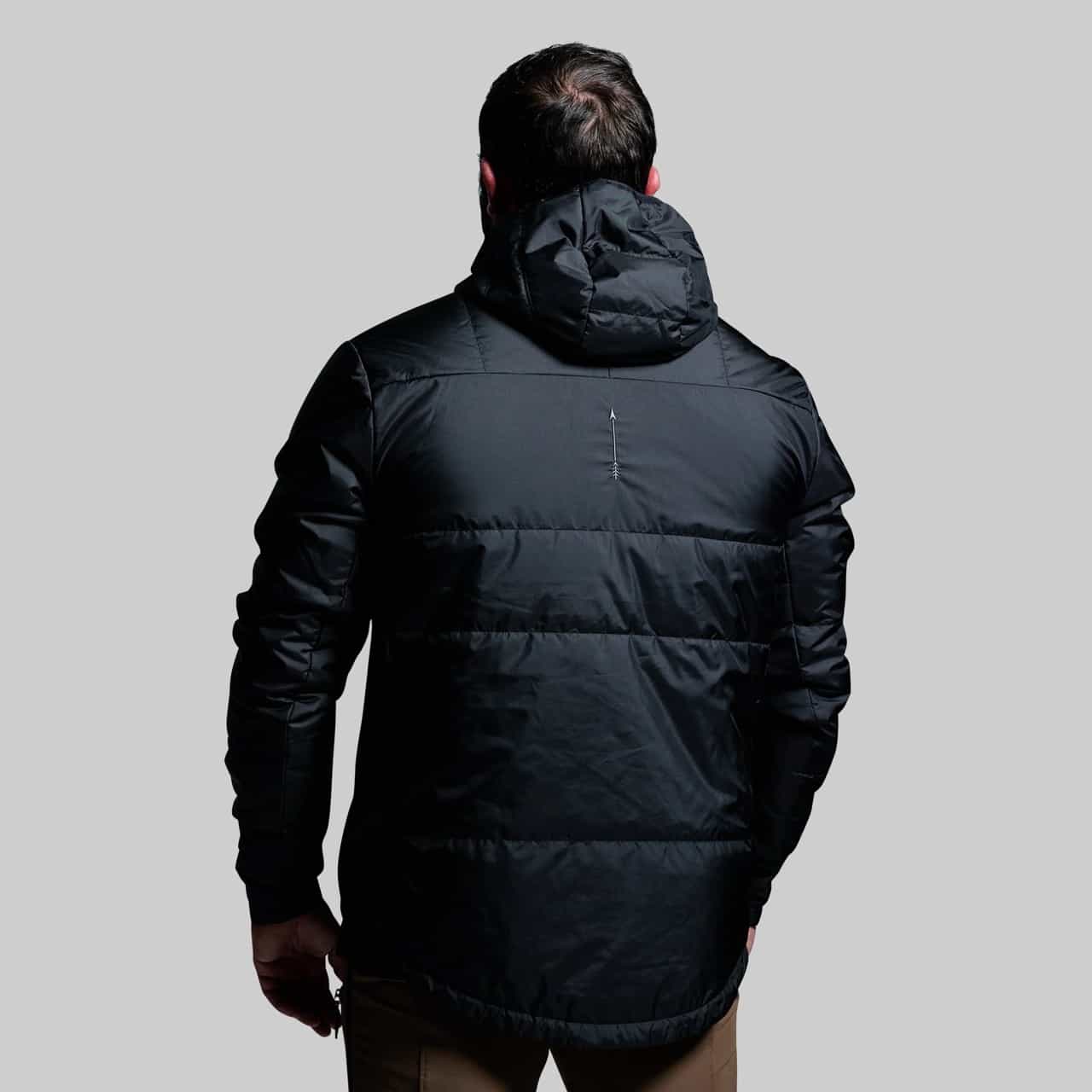 Born Primitive Men's Tundra Jacket Light 2.0 black product view 5