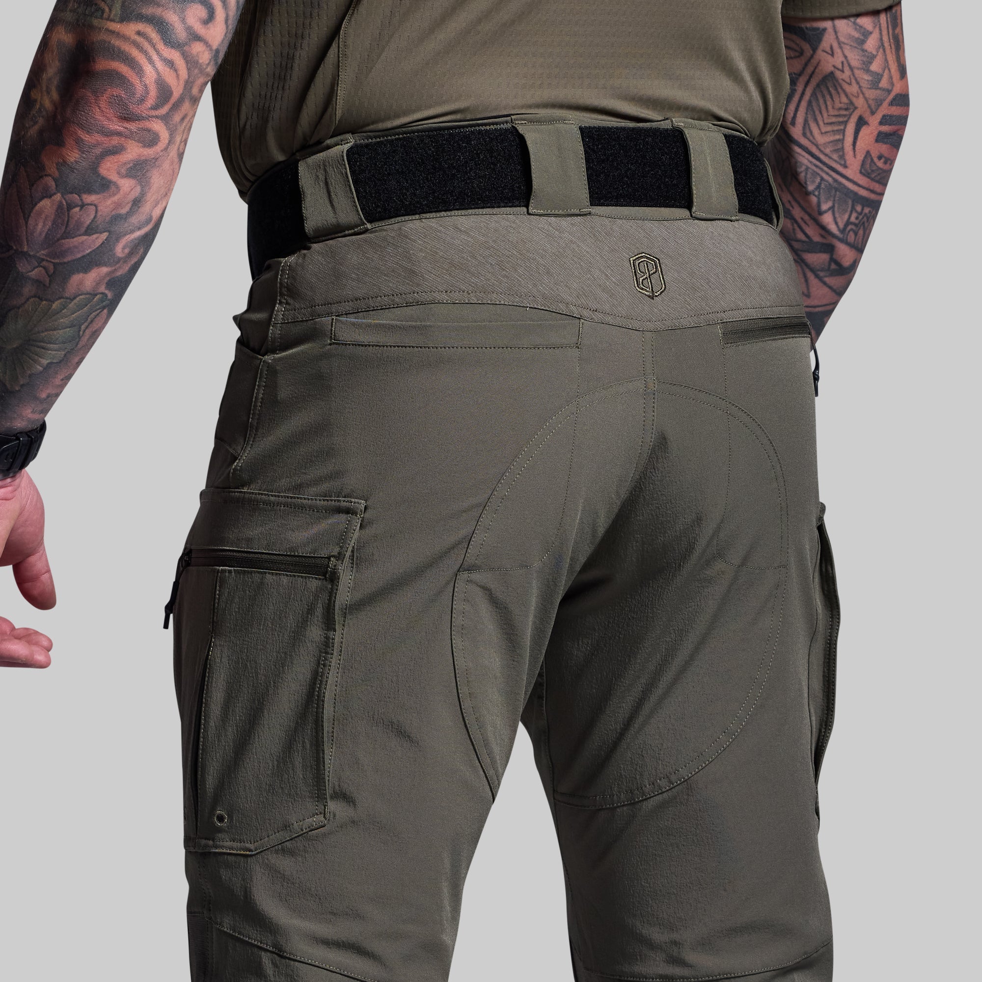 Born Primitive OP Assault Pant crotch detail