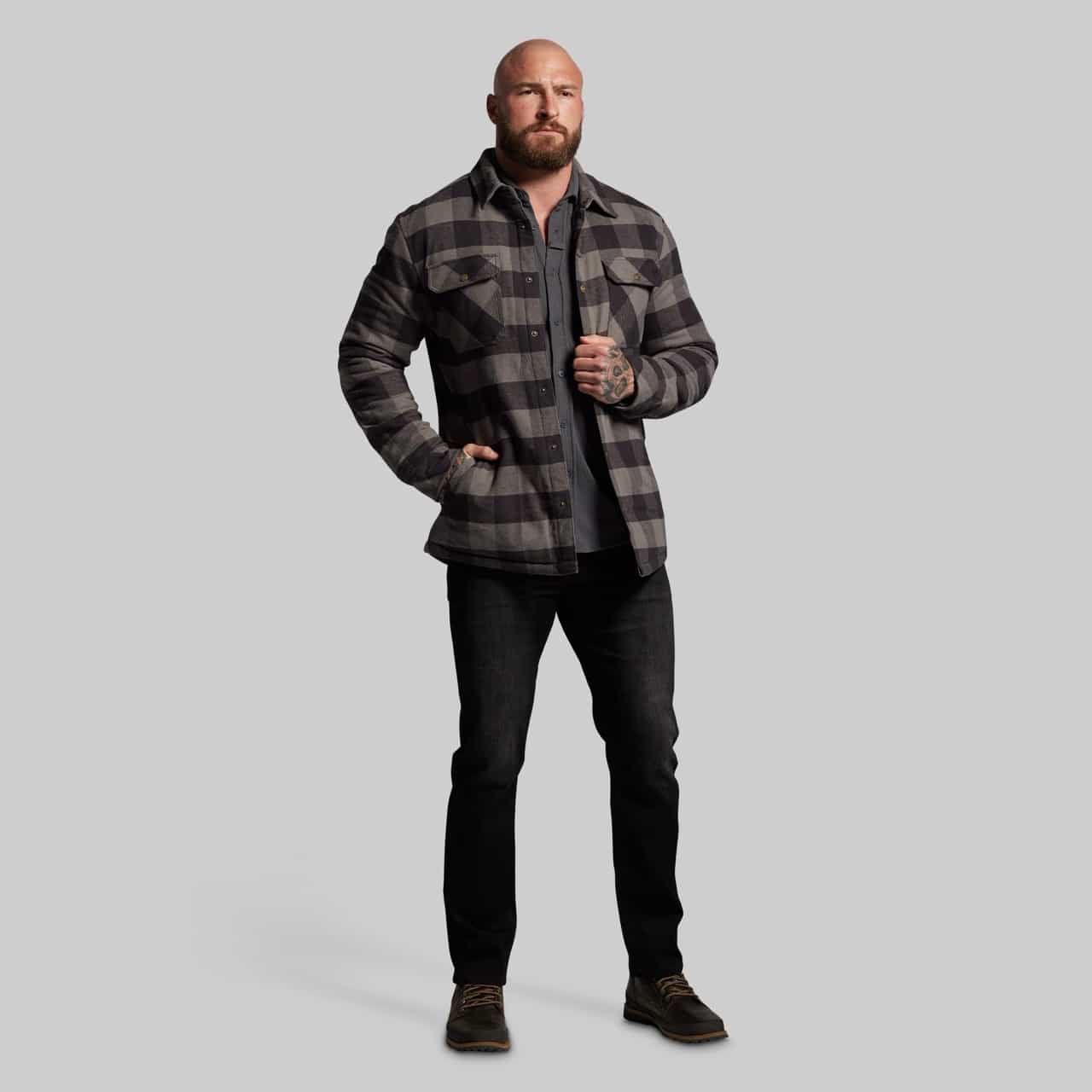 Born Primitive Timber Jacket smoke full body view