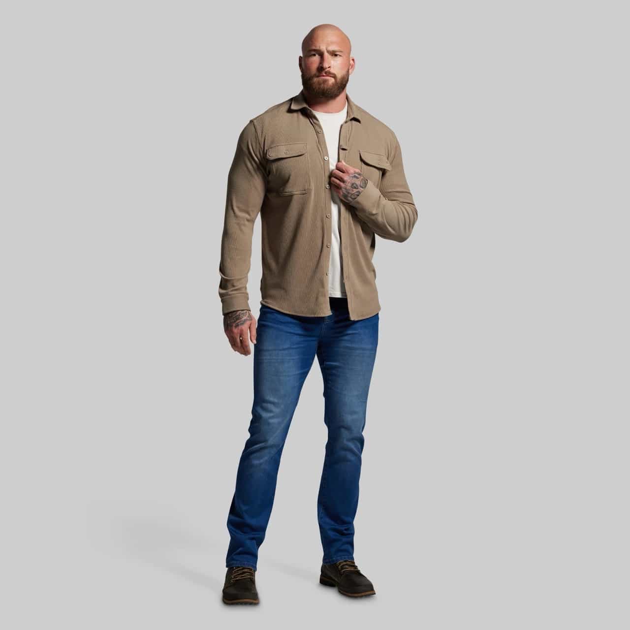 Born Primitive Woodsman Stretchy Corduroy desert tan product view 2