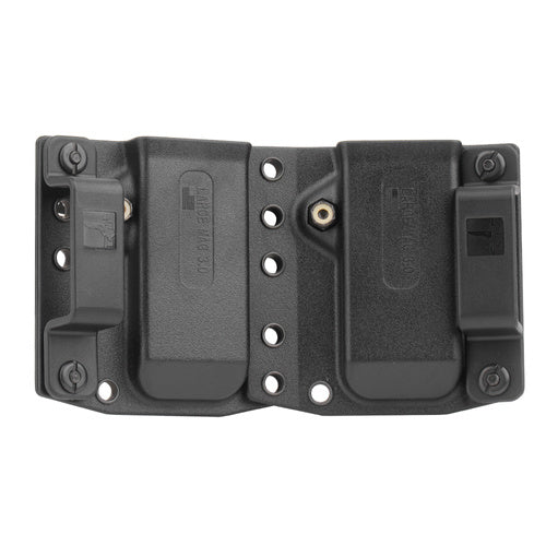 Bravo Concealment Double Pistol Magazine Pouch Large back