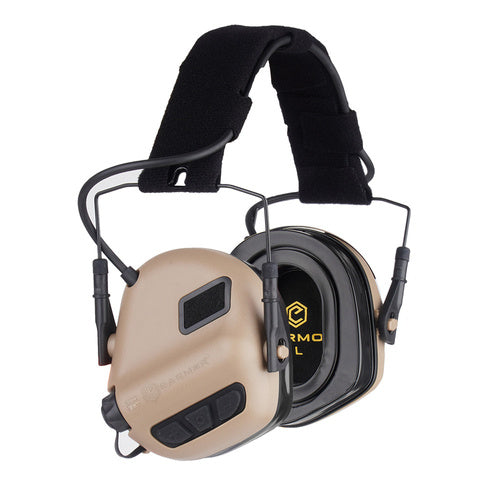 Earmor M31 PLUS hearing protection coyote tan