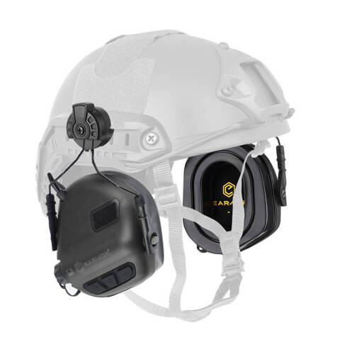 Earmor M31H PLUS FAST helmet earmuffs black