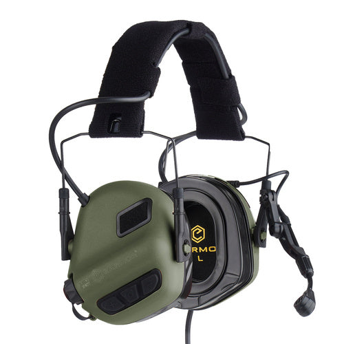 Earmor M32 PLUS communication headset foliage green