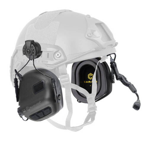 Earmor M32H PLUS FAST helmet communication headset black