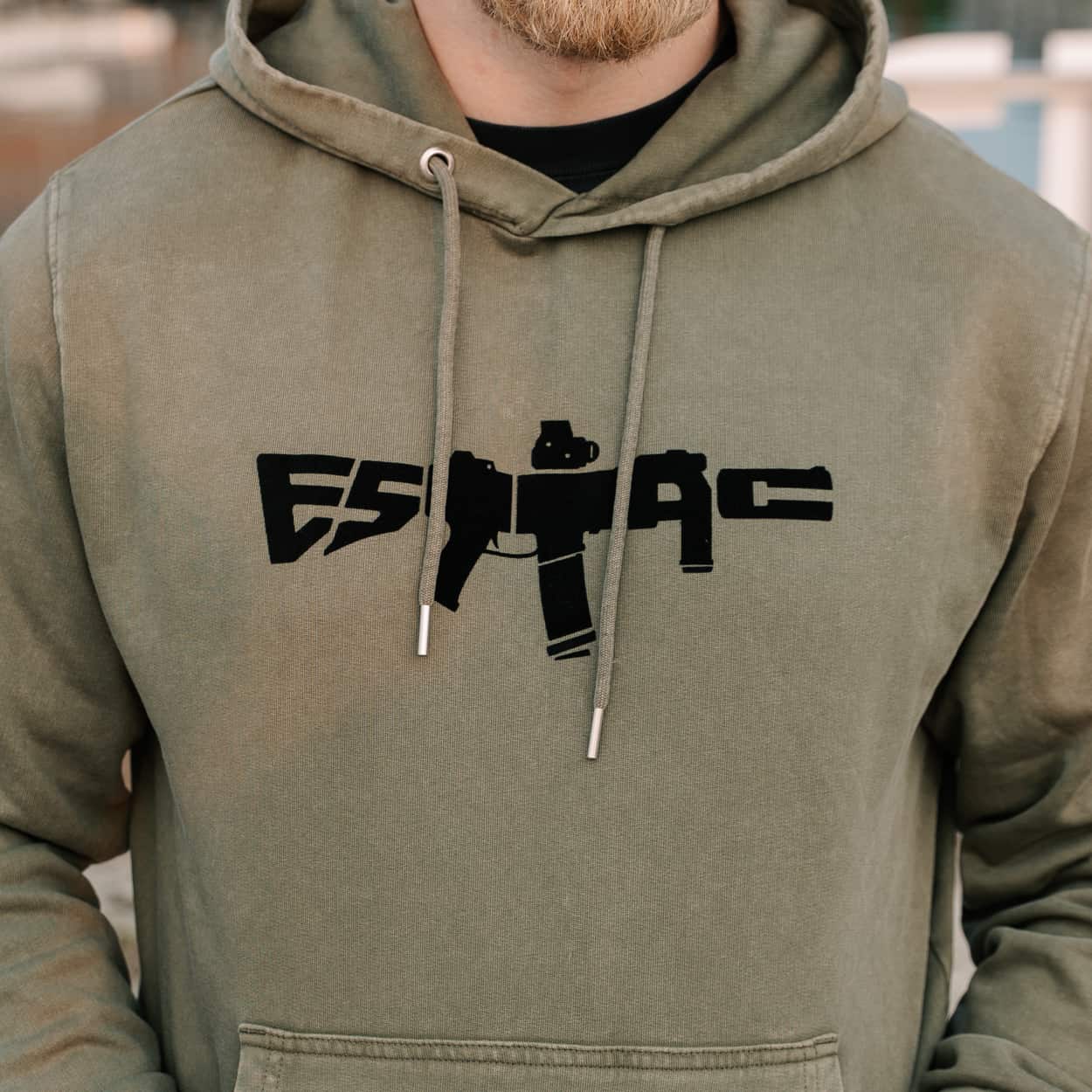 ESTTAC Ghost Rifle Hoodie product view 3