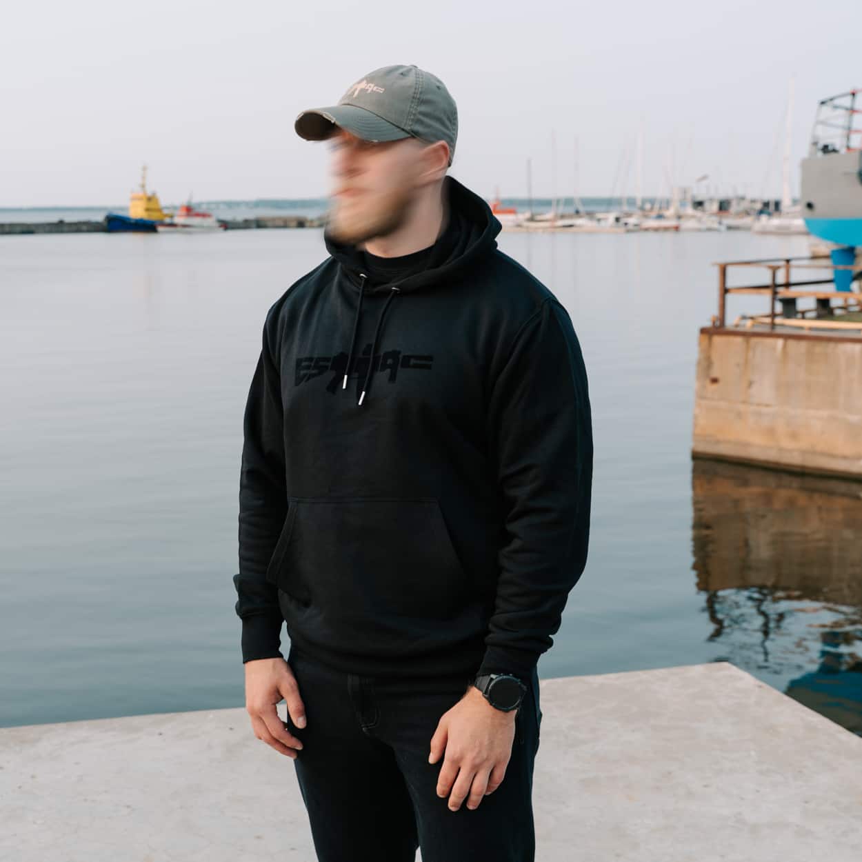 ESTTAC Ghost Rifle Hoodie product view 6