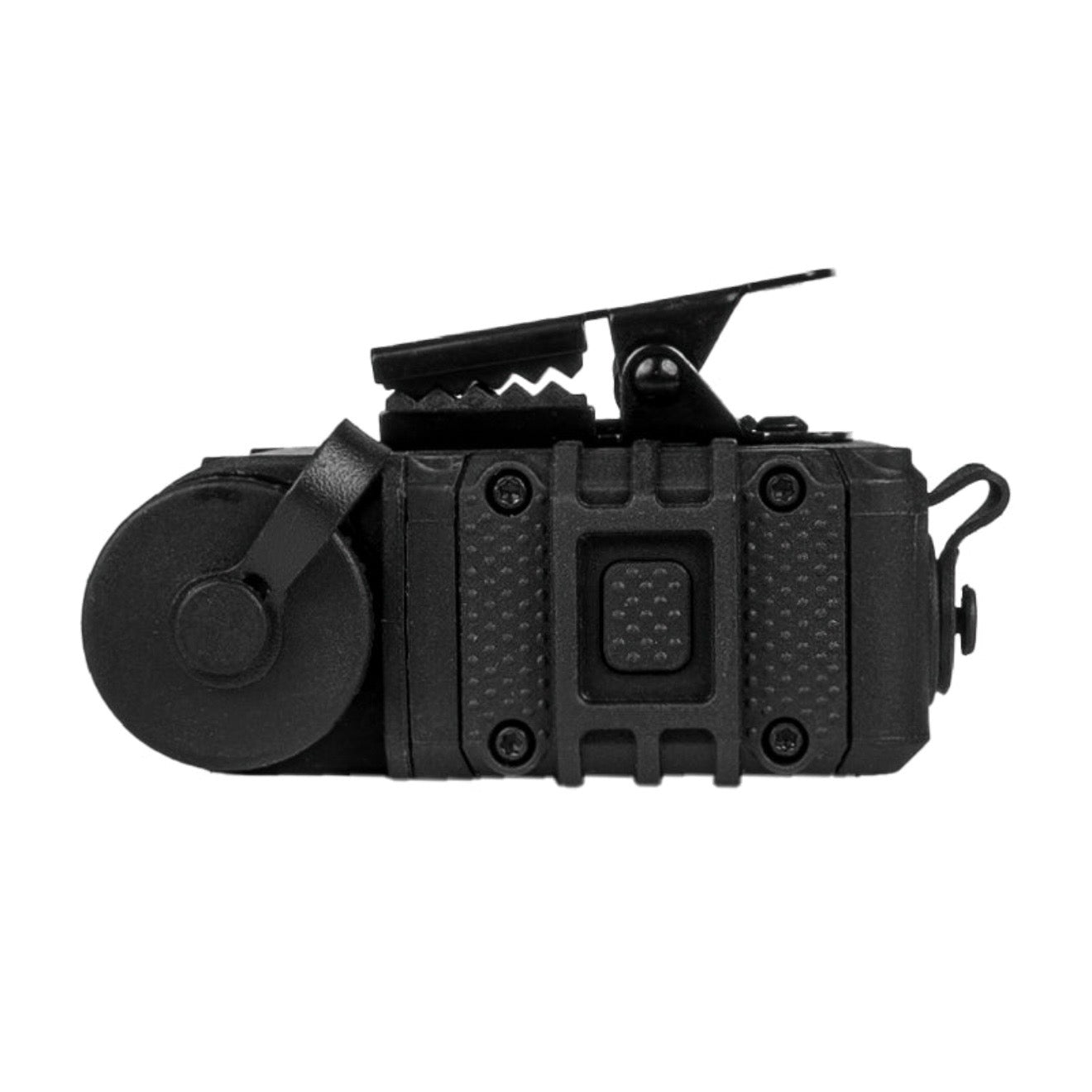 Falconclaw PTT Universal Tactical Push-to-Talk black side detail