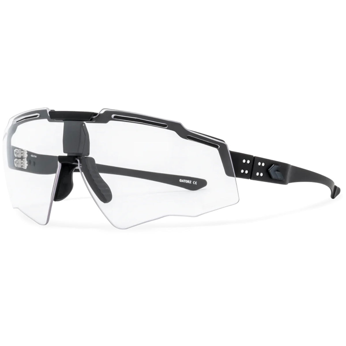 Gatorz Blastshield B2 MILSPEC ballistic tactical eyewear with clear anti-fog lens