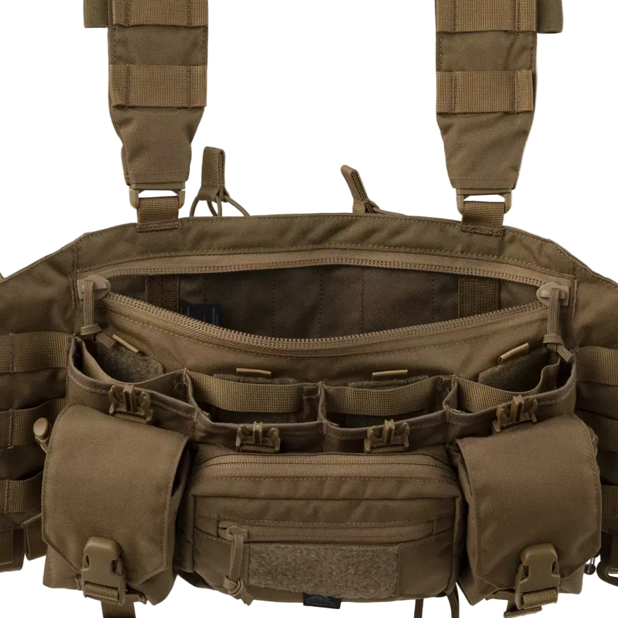 Helikon Guardian Recce Chest Rig Cordura MOLLE webbing detail