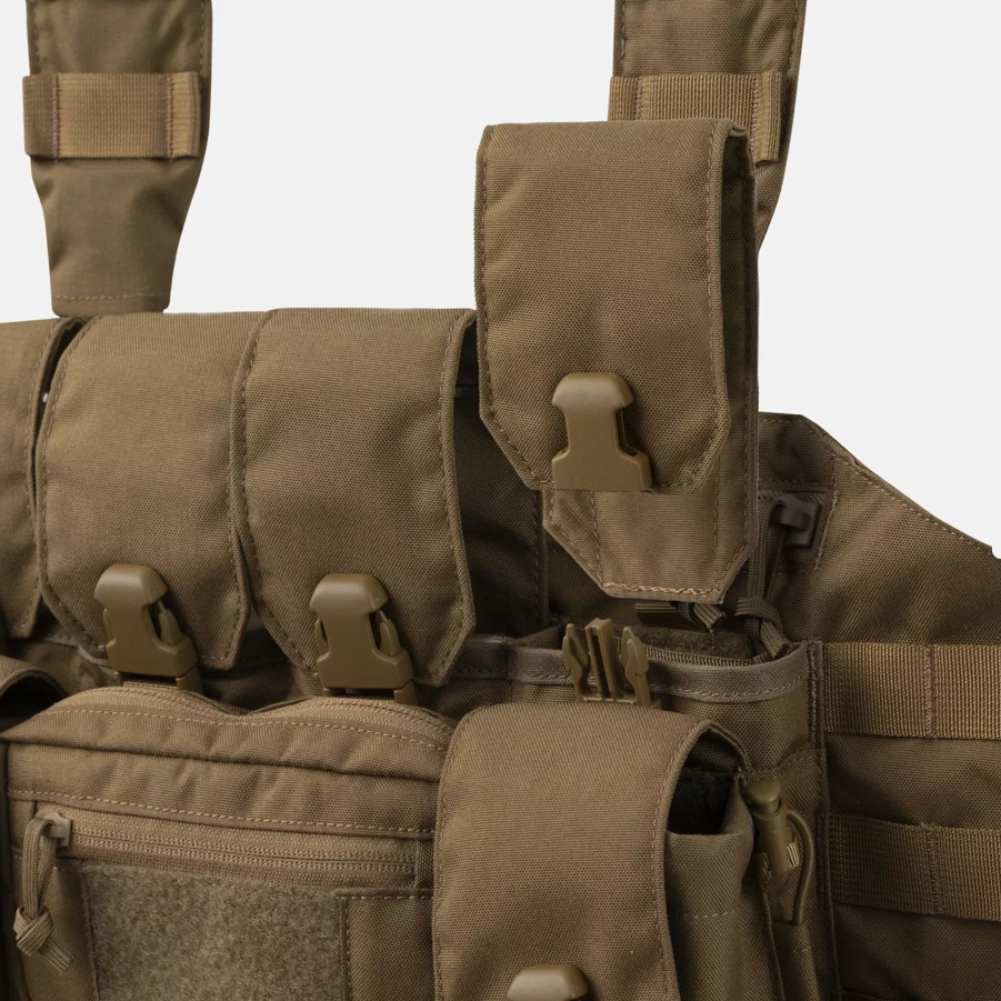Helikon Guardian Recce Chest Rig Cordura harness and strap detail