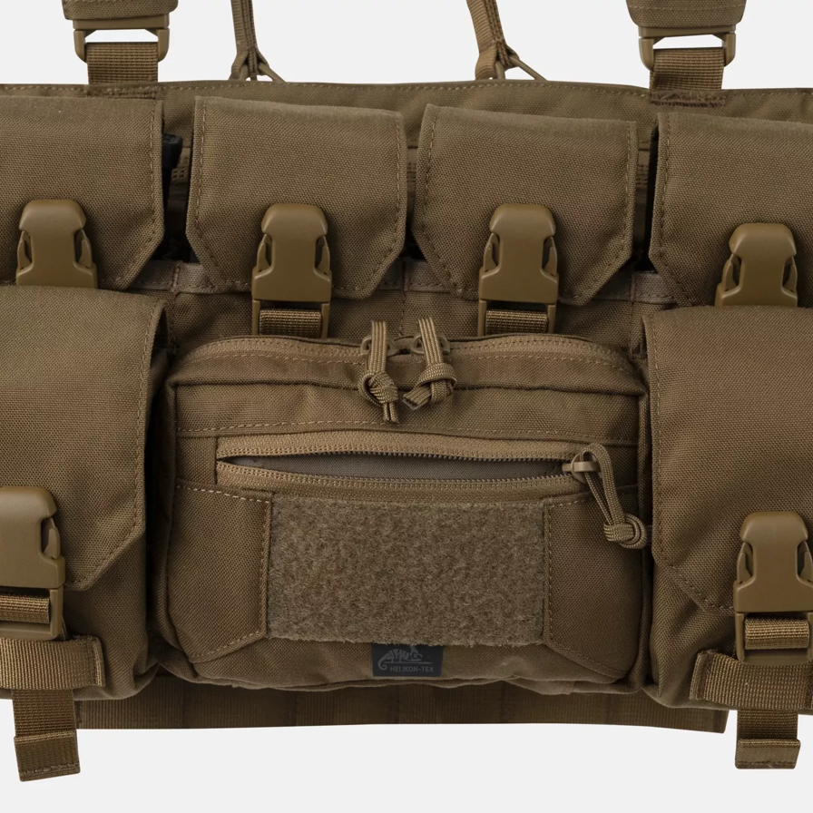 Helikon Guardian Recce Chest Rig Cordura radio pocket detail