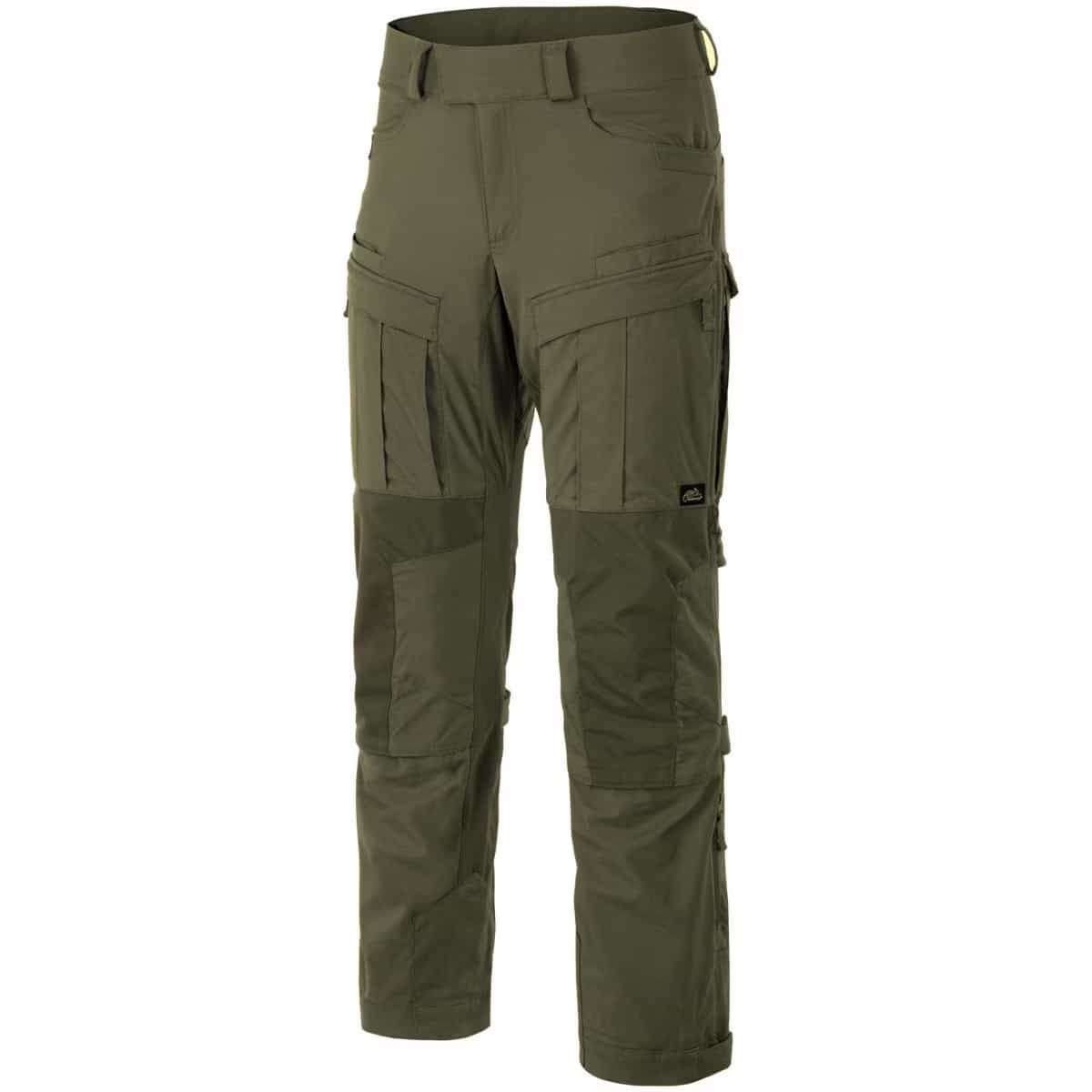 Helikon MCDU Tactical Pants in Olive Green color - DyNyCo