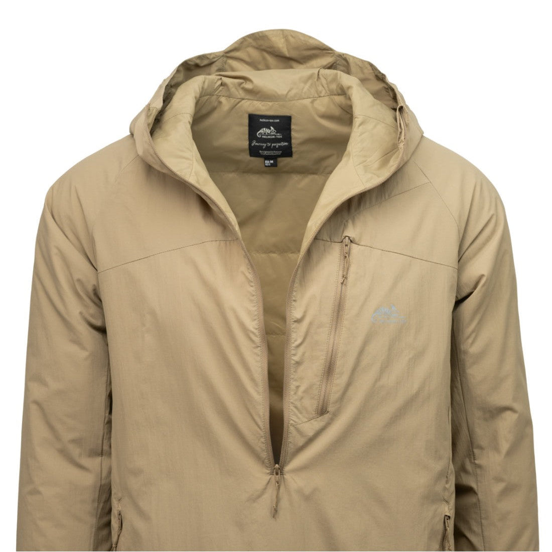 Helikon Wolfhound Hoodie Lite Jacket zipper open
