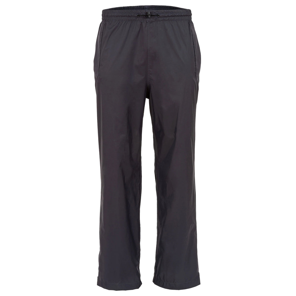 Highlander Stow & Go Waterproof Trousers – Charcoal, front view