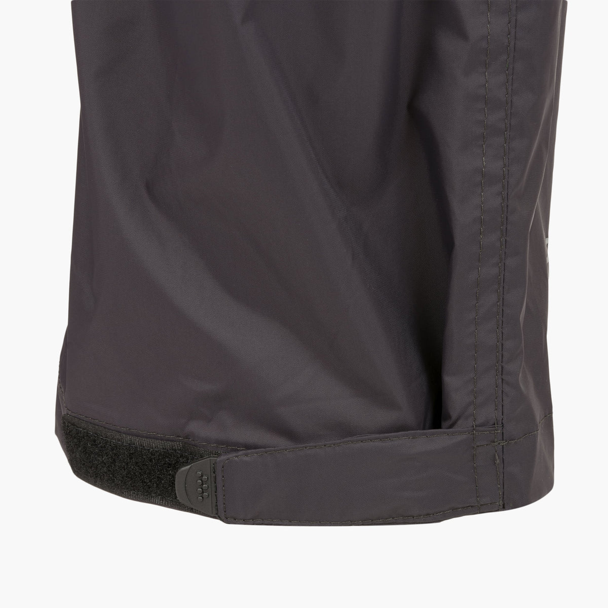 Highlander Stow & Go Waterproof Trousers – adjustable cuff detail