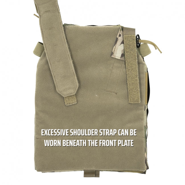 Husar Noble 4.0 Plate Carrier shoulder strap excess webbing