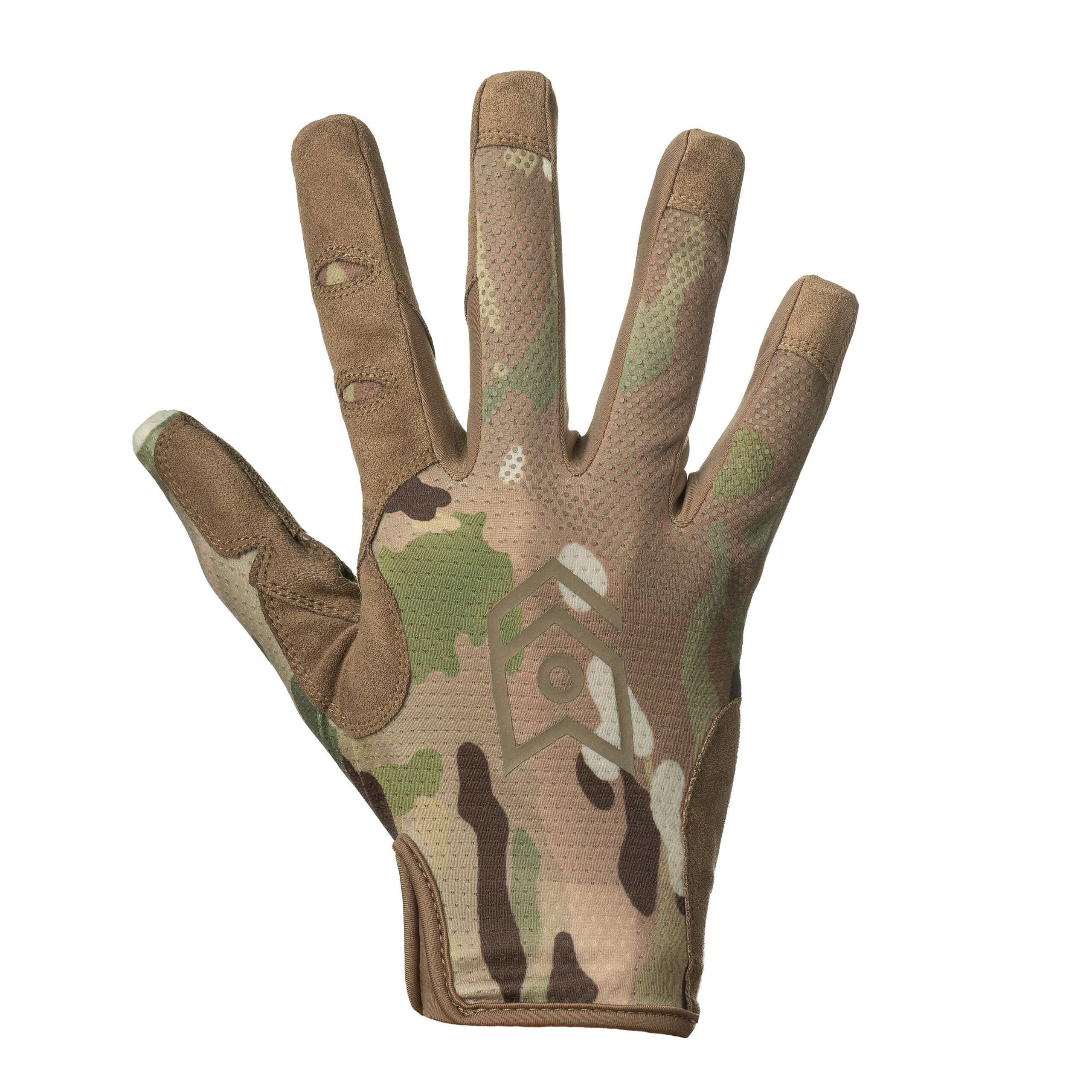 MoG Target Light Duty Tactical Gloves Multicam back of hand