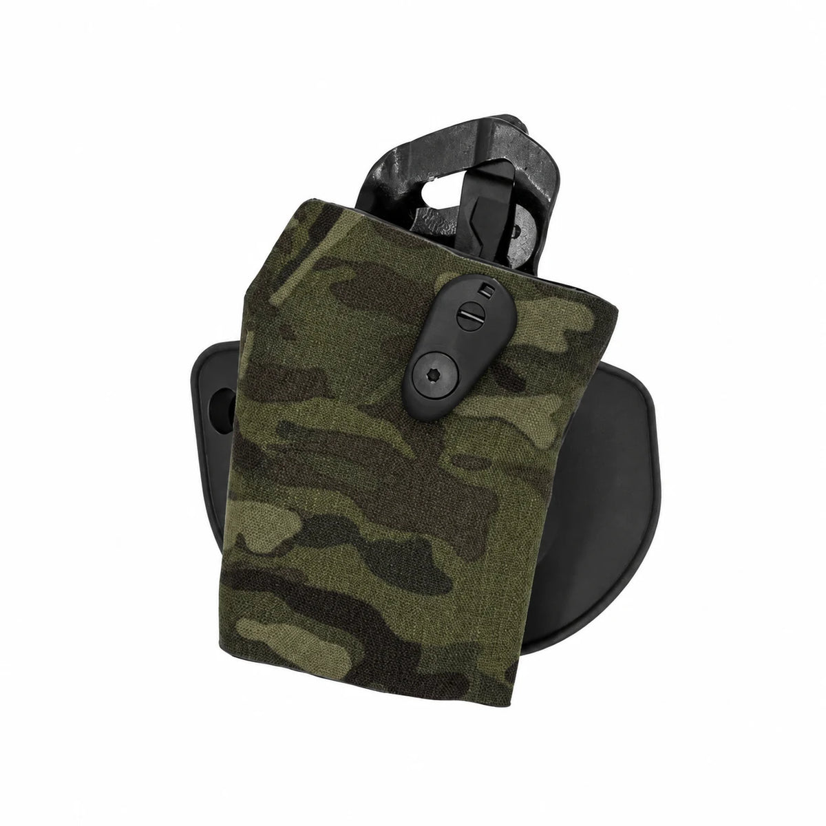 Safariland 6378RDSC ALS OWB holster in Multicam Tropic for Glock 19/45 with TLR-7/HL-X, right-hand draw