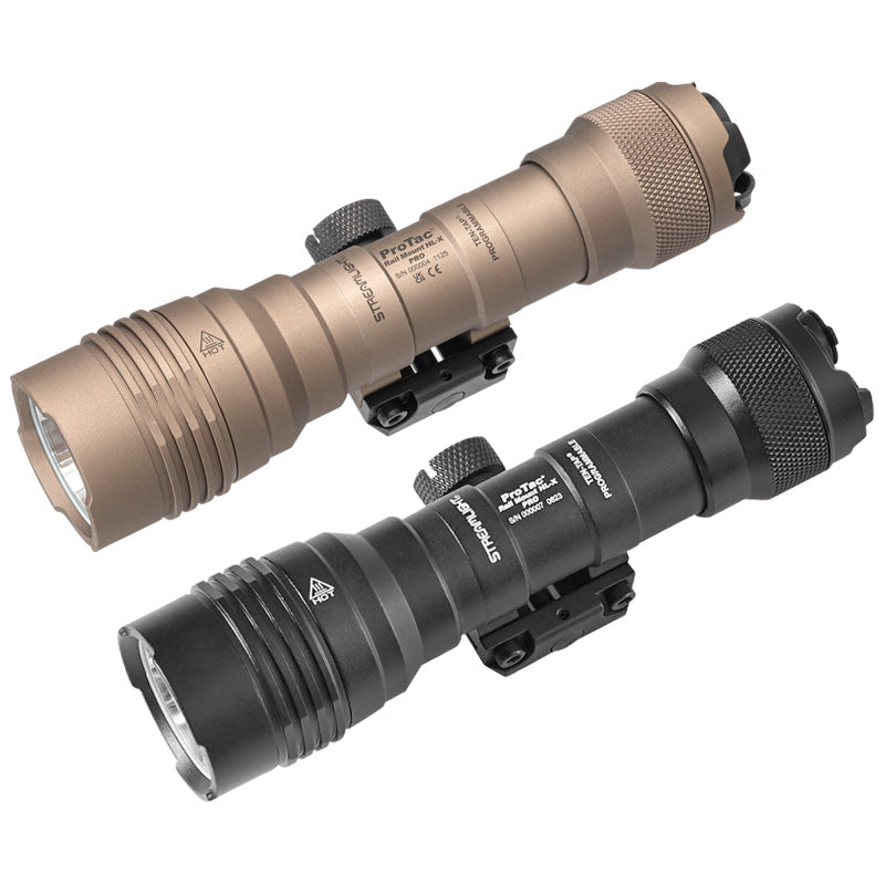 Streamlight Protac Rail Mount HL-X PRO Long Gun Light color options
