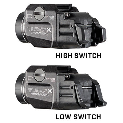 Streamlight TLR-7 X USB Weapon Light black with switch options