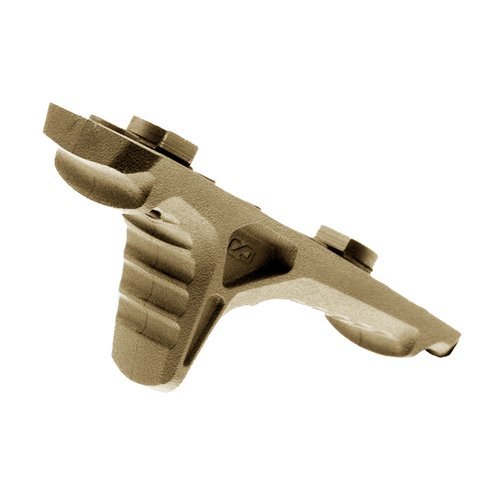 Strike Industries LINK KeyMod M-LOK Anchor Polymer Hand Stop FDE product view 1