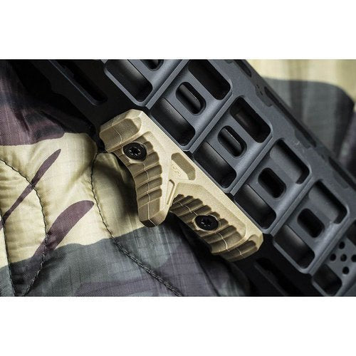 Strike Industries LINK KeyMod M-LOK Anchor Polymer Hand Stop FDE product view 2