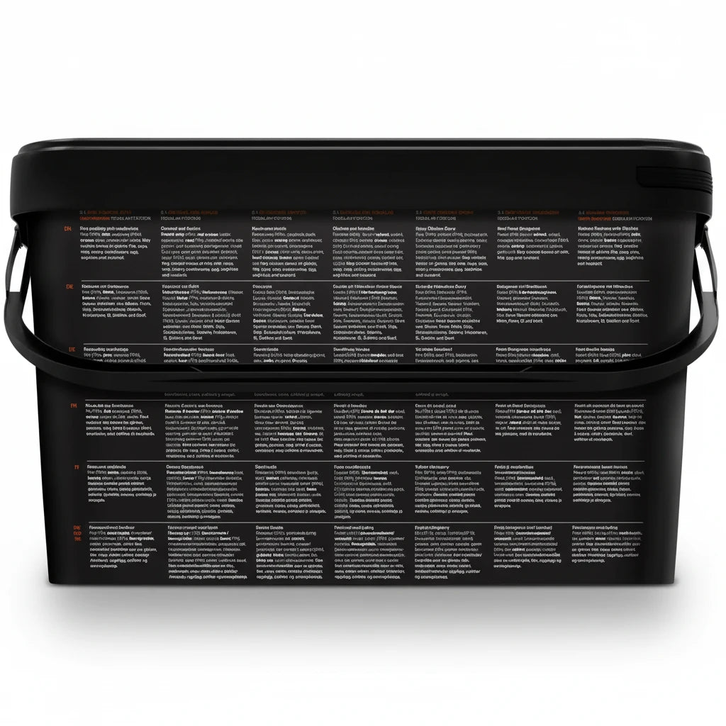 Tactical Foodpack Weekpack Alpha container back