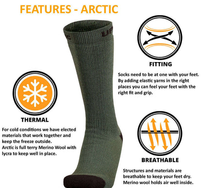 UphillSport ARCTIC Tactical Socks with Merino