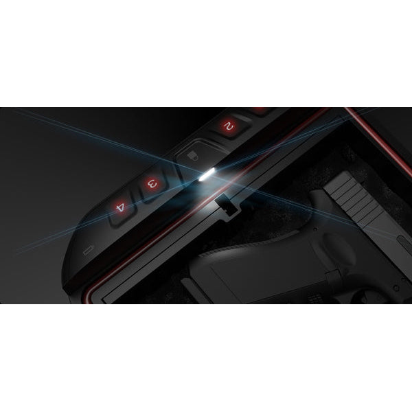 Vaultek LifePod 20 avatud sisemust valgustav LED