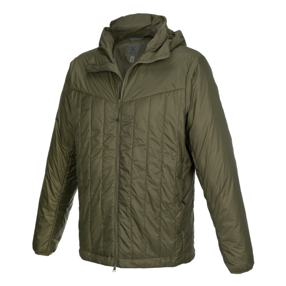 Vertx InBound UltraLight Puffer Jacket – Ranger Green, front view