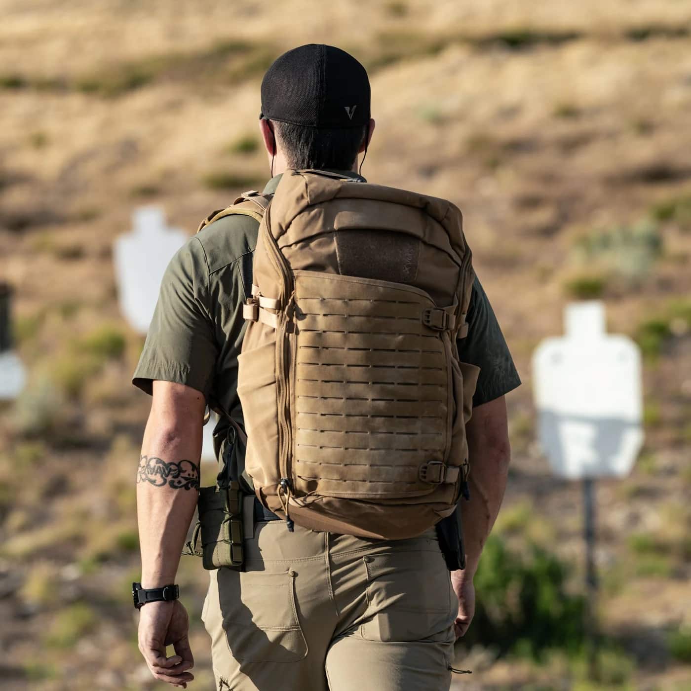 Vertx Siege 35L Tactical Backpack at the range